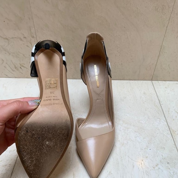 Nicholas kirkwood pointed toe leather pumps - Picture 4 of 4